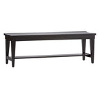The Gray Barn Hearthstone Ridge Tobacco & Black 6 Piece Rectangular Table Set