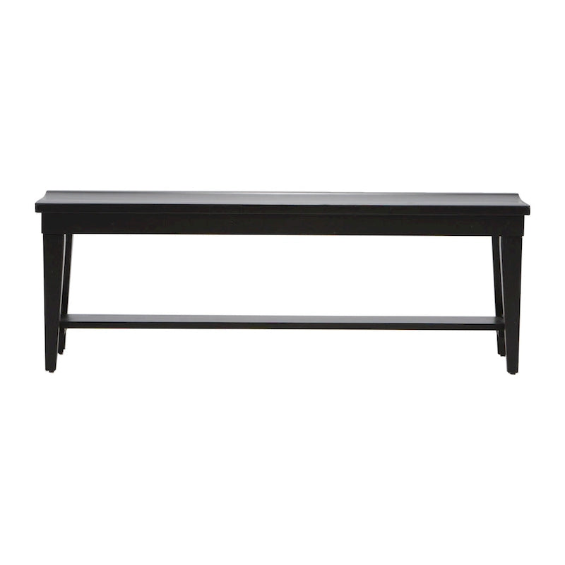The Gray Barn Hearthstone Ridge Tobacco & Black 6 Piece Rectangular Table Set