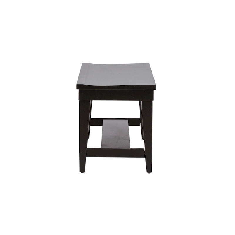 The Gray Barn Hearthstone Ridge Tobacco & Black 6 Piece Rectangular Table Set