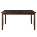 Square Dining Table with Butterfly Leaf in Espresso