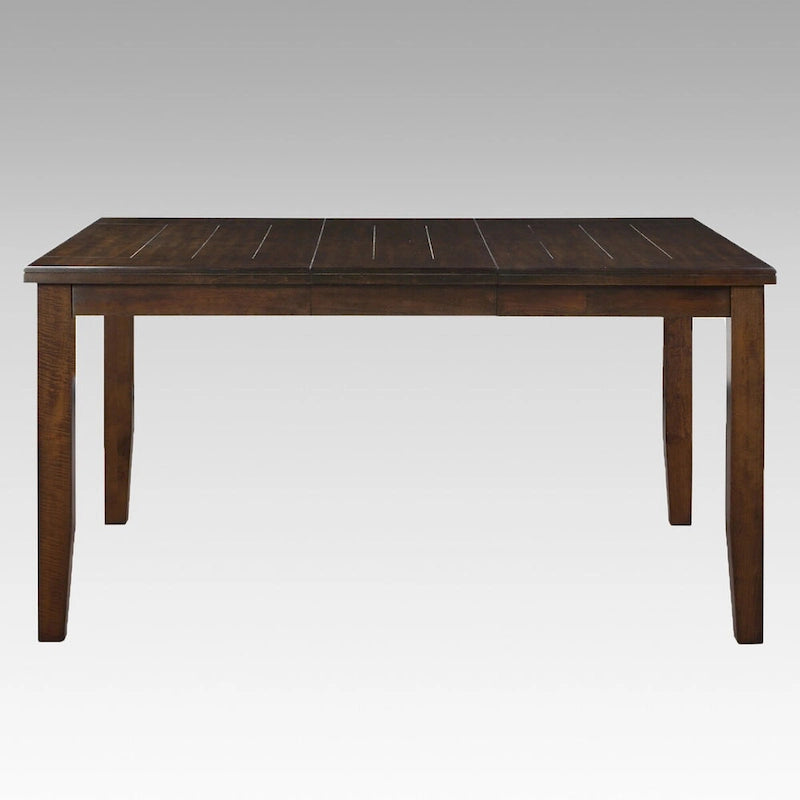 Square Dining Table with Butterfly Leaf in Espresso