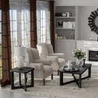 Rectangle Solid Wood Oak Coffee Table End Table