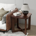 Rectangle Solid Wood Oak Coffee Table End Table