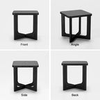 Rectangle Solid Wood Oak Coffee Table End Table