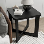 Rectangle Solid Wood Oak Coffee Table End Table