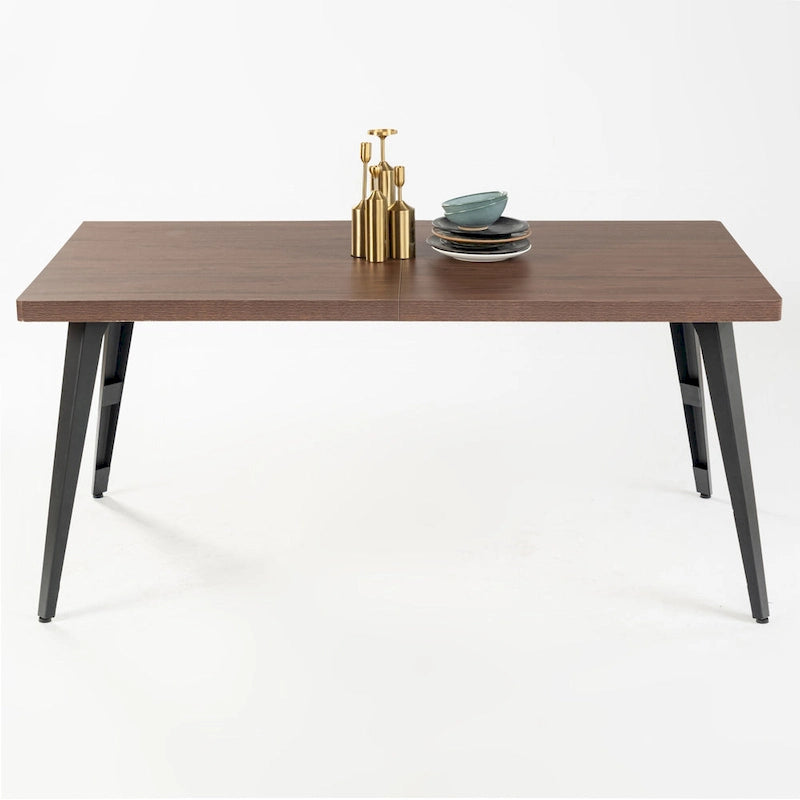 HomyLin Dining Set for 4 with Upholster Chairs, Kitchen Table with 4 Chairs