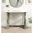 Kate and Laurel Wyldwood Country French Solid Wood Console table