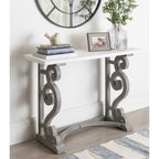 Kate and Laurel Wyldwood Country French Solid Wood Console table