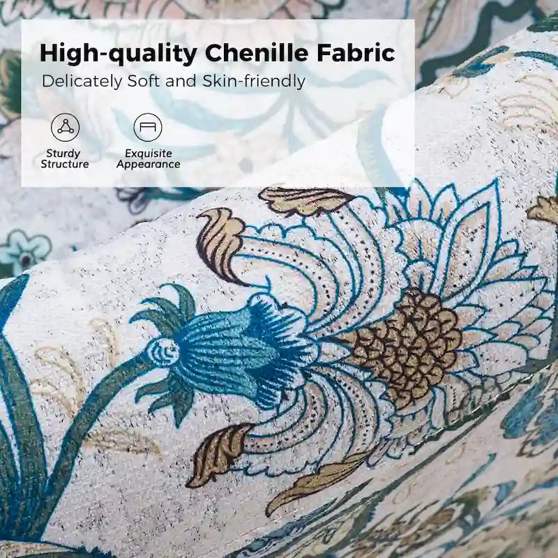 Erkenbald Modern Slipcovered Swivel Chair with Removable Cushion Set of 2 by HULALA HOME