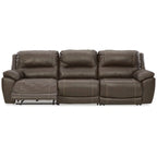 Signature Design by Ashley Dunleith 3-Piece Power Reclining Sectional Sofa