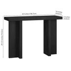 Dimitra 42 Wide Rectangular Console Table - 42 Wide
