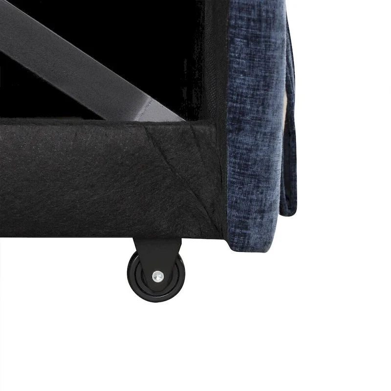 Soft Upholstered Sectional Sofa Bed with Storage Space, Suitable for Living Rooms and Apartments