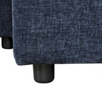 Soft Upholstered Sectional Sofa Bed with Storage Space, Suitable for Living Rooms and Apartments