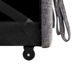 Soft Upholstered Sectional Sofa Bed with Storage Space, Suitable for Living Rooms and Apartments