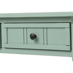 Daisy Series Console Table Traditional Design with Two Drawers and Bottom Shelf Acacia Mangium
