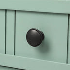 Daisy Series Console Table Traditional Design with Two Drawers and Bottom Shelf Acacia Mangium