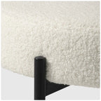 Bayville Mid-Century Curved Back Fabric Upholstered Metal Dining Chair (Set of 6)