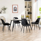 Upholstered Dining Chairs Set of 2 Modern Kitchen Chairs
