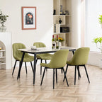 Upholstered Dining Chairs Set of 2 Modern Kitchen Chairs