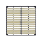 King Size Velvet Upholstered Platform Bed Frame with Soft Padded Headboard