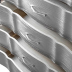 Furniture of America Seabliss Glam Solid Wood 3-Drawer Nightstand