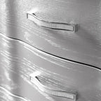 Furniture of America Seabliss Glam Solid Wood 3-Drawer Nightstand