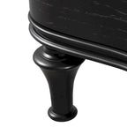 Furniture of America Seabliss Glam Solid Wood 3-Drawer Nightstand