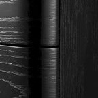 Furniture of America Seabliss Glam Solid Wood 3-Drawer Nightstand