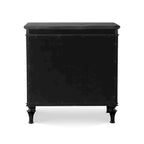 Furniture of America Seabliss Glam Solid Wood 3-Drawer Nightstand